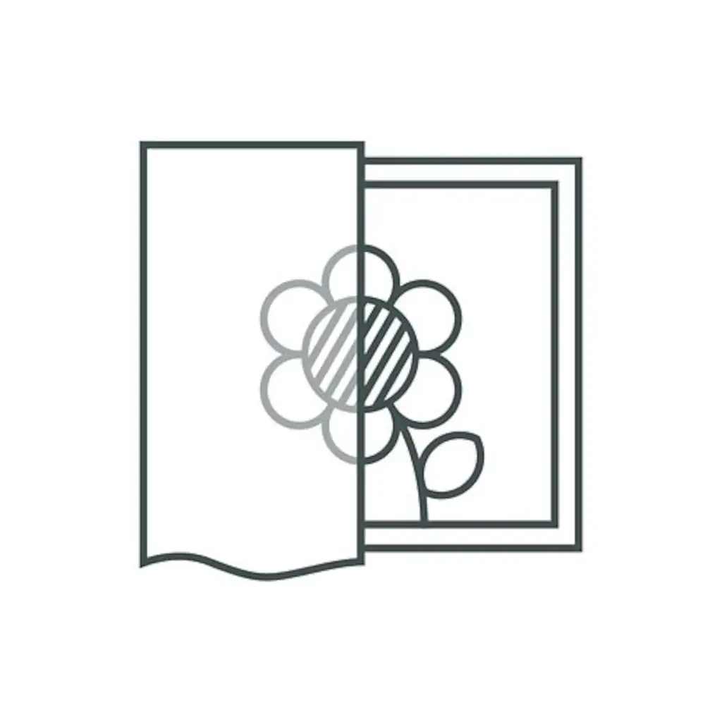 Stickereien Plauen Scheibengardine »Schubkarre«, (1 St.), Veredelt Mit Echter Plauener Spitze Stickerei – Bild 3